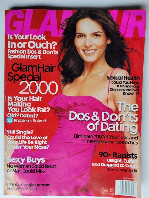 angie nudes|Angie Harmon Goes Naked for Allure Magazine